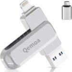 Pen Drive MFi 512 GB para iPhone: backup e transferência fácil de fotos, vídeos e arquivos entre iPhone, Android, iPad e PC￼