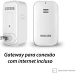 Philips Fechadura Digital Alpha Easy Key 5HB Preto com bloqueio por combinação para mais segurança e praticidade.