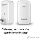 Philips Fechadura Digital Alpha Easy Key 5HB Preto com bloqueio por combinação para mais segurança e praticidade.