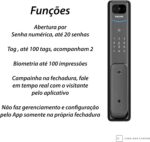 Philips Fechadura Digital Alpha Easy Key 5HB Preto com bloqueio por combinação para mais segurança e praticidade. - Imagem 2