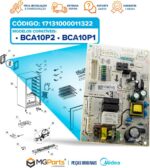 Placa Principal Original Midea 17131000011322 para Cervejeira 96L: controle eletrônico eficiente e reposição ideal para compra segura. - Imagem 2