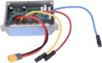 Placa de Controlador de Scooter Elétrica MaxG30 em liga de alumínio, substituição ideal com maior durabilidade e proteção contra água.
