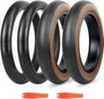 Pneu Fat 20x4 para E-Bike: resistente ao desgaste, dobrável e fácil de instalar, ideal para mountain bike e neve.