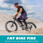 Pneu de bicicleta elétrica 20x3.0 resistente e durável para eBike, ideal para alto desempenho e uso em diversos terrenos. - Imagem 2