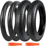Pneu de bicicleta elétrica 20x3.0 resistente e durável para eBike, ideal para alto desempenho e uso em diversos terrenos.