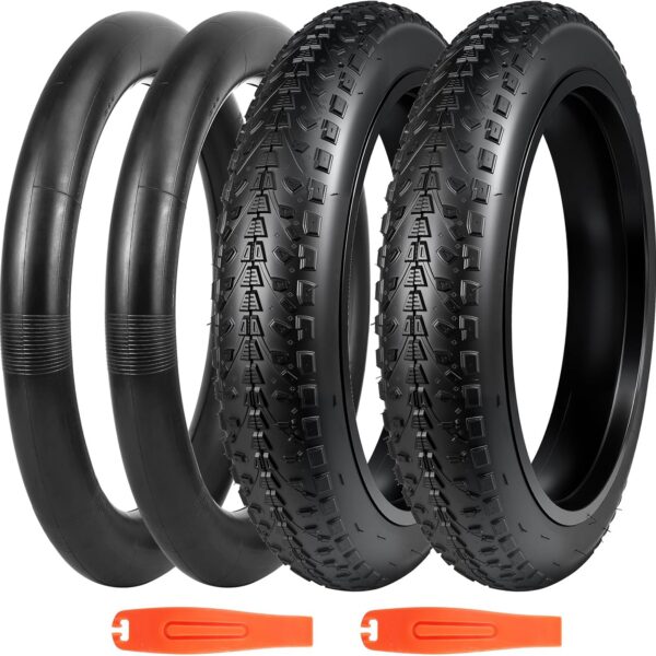 Pneu de bicicleta elétrica 20x3.0 resistente e durável para eBike, ideal para alto desempenho e uso em diversos terrenos.