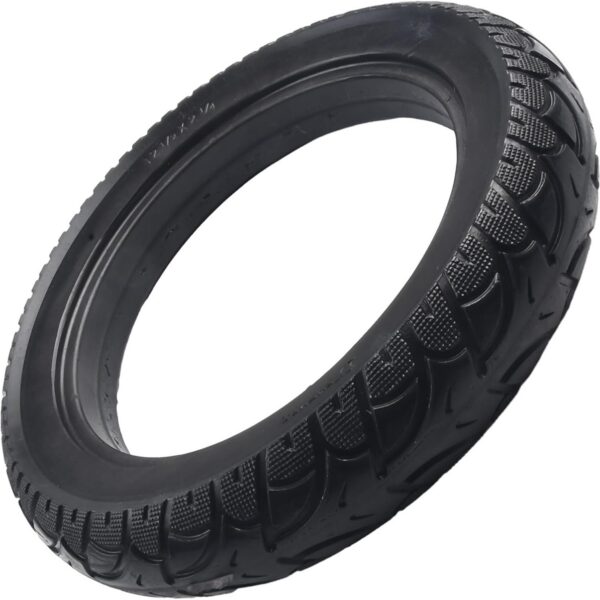 Pneu sólido 30 cm para bicicleta elétrica e scooter: resistente a perfurações, antiderrapante e de alta aderência para um passeio seguro e durável