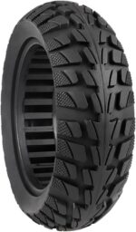 Pneu sólido de borracha 25 cm para scooter elétrica: mais aderência, durabilidade e fácil instalação - Imagem 2