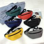 Pochete impermeável grande para homens e mulheres, ideal para viagens, caminhadas e corrida, leve e resistente, azul. - Imagem 2