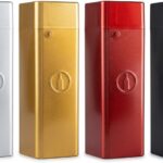 Porta Case de Vinho Premium com trava e alça: presente sofisticado e seguro para garrafas até 750ml.