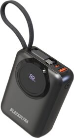 Power Bank 20000mAh 22.5W com Display LED: carga rápida e portátil para iPhone, Samsung e Android