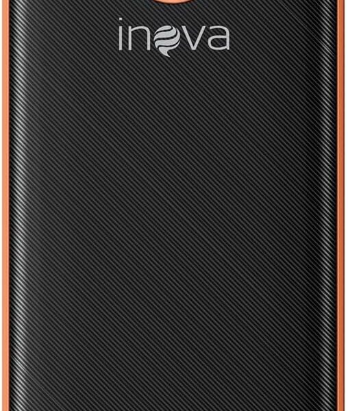 Power Bank Carregador Portátil 20000mAh com Carga Rápida, Led Indicador de Bateria, Bateria Portatil para Dispositivos iOS e Android, USB, Type-C, Preto