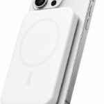 Power Bank Magnético 10.000mAh Premium: carregamento sem fio rápido, compacto e compatível com MagSafe e Qi.