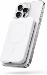 Power Bank Magnético 10.000mAh Premium: carregamento sem fio rápido, compacto e compatível com MagSafe e Qi.