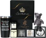 Presentes de aniversário para homens: caixa premium com copo térmico e acessórios, ideal para surpreender e agradecer com estilo