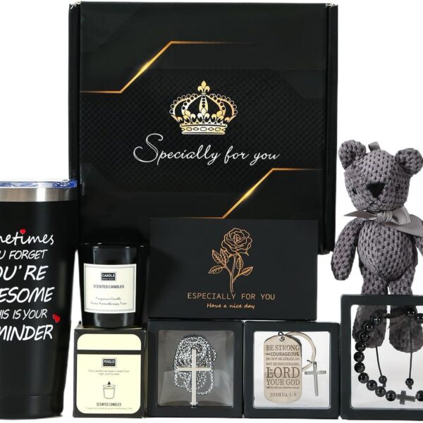 Presentes de aniversário para homens: caixa premium com copo térmico e acessórios, ideal para surpreender e agradecer com estilo