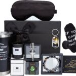 Presentes de aniversário para homens: kit premium com copo térmico, acessórios e caixa pronta para presentear.