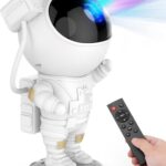 Projetor de estrela de galáxia com LED, controle remoto e temporizador: luz noturna relaxante para quarto, presente ideal para crianças e adultos.