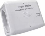 Protetor de Geladeira ou Freezer 127V: protege contra surtos e quedas de energia, com religa automática e temporizador de 8 minutos.
