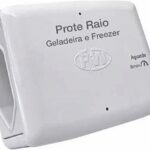 Protetor de Geladeira ou Freezer 127V: protege contra surtos e quedas de energia, com religa automática e temporizador de 8 minutos.