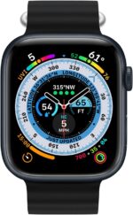 Pulseira BHUIJIC Ocean para Apple Watch Ultra: silicone ajustável, confortável e com fivela de metal. - Imagem 2