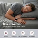 Pulseira Esportiva de Silicone para Apple Watch: conforto, resistência e ajuste perfeito para 42mm, 44mm, 45mm, 46mm e 49mm - Imagem 2