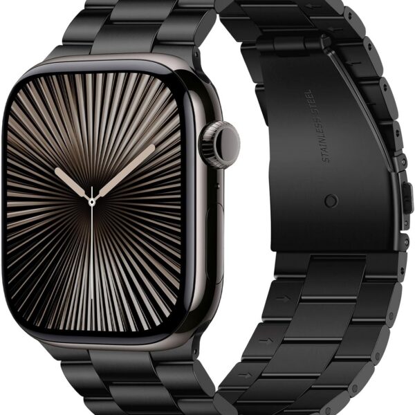 Pulseira HITZEE em aço inoxidável compatível com Apple Watch: estilo, resistência e ajuste perfeito para comprar agora