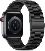 Pulseira HITZEE em aço inoxidável compatível com Apple Watch: estilo, resistência e ajuste perfeito para comprar agora - Imagem 2
