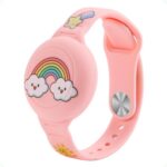 Pulseira Infantil Compatível com Airtag Apple: ajuste, conforto e segurança à prova d’água para rastrear seu filho com tranquilidade. - Imagem 2