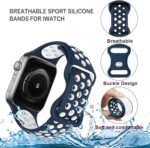 Pulseira NewJourney para Apple Watch infantil, confortável, ajustável e compatível com séries 1 a 8/SE. - Imagem 2