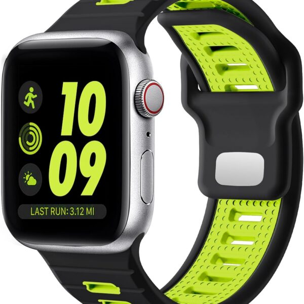 Pulseira Odbeai para Apple Watch Ultra e Series, confortável, esportiva e resistente para treino e uso diário