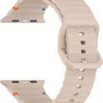 Pulseira Ondulada para Apple Watch: conforto, estilo e ajuste perfeito para uso diário e esportivo.