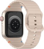 Pulseira Ondulada para Apple Watch: conforto, estilo e ajuste perfeito para uso diário e esportivo. - Imagem 2
