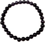Pulseira de Esferas de Turmalina Negra Natural: proteção e elegância para o dia a dia