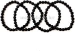 Pulseira de Esferas de Turmalina Negra Natural: proteção e elegância para o dia a dia - Imagem 2