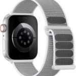 Pulseira de Nylon Lenrao para Apple Watch: conforto, estilo esportivo e ajuste seguro para compra ideal.