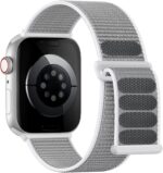 Pulseira de Nylon Lenrao para Apple Watch: conforto, estilo esportivo e ajuste seguro para compra ideal.