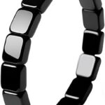 Pulseira de hematita masculina com pedras naturais: estilo, energia e confiança para presentear com intenção.