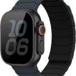 Pulseira de silicone magnética para Apple Watch: ajuste seguro, conforto diário e compatibilidade universal para séries 11 a 3 e SE.