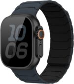 Pulseira de silicone magnética para Apple Watch: ajuste seguro, conforto diário e compatibilidade universal para séries 11 a 3 e SE.