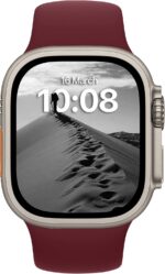 Pulseira esportiva DONEGANI para Apple Watch, silicone confortável, unissex e compatível com vários tamanhos. - Imagem 2