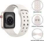 Pulseira esportiva Wowstrap para Apple Watch: silicone macio, conforto e estilo moderno para uso diário e treino - Imagem 2