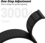 Pulseira esportiva de nylon para Apple Watch, respirável e ajustável, compatível com séries 10 a 3. - Imagem 2