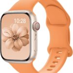 Pulseira esportiva de silicone para Apple Watch: conforto, resistência e ajuste perfeito para homens e mulheres.