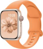 Pulseira esportiva de silicone para Apple Watch: conforto, resistência e ajuste perfeito para homens e mulheres.