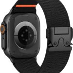 Pulseira esportiva elástica ajustável para Apple Watch Ultra e Series 11, 10 e SE, conforto e segurança no uso diário
