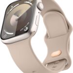 Pulseira esportiva unissex para Apple Watch: conforto, ajuste perfeito e resistência ao suor para uso diário.