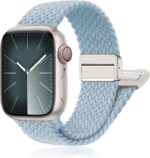 Pulseira trançada magnética para Apple Watch: ajuste rápido, conforto premium e compatibilidade com séries 3 a 11 e Ultra 3.