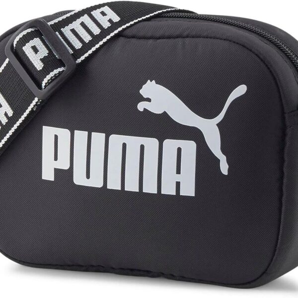 Puma Bolsa tiracolo feminina Sacoche 079468: compacta, leve e prática para o dia a dia, com 1,5 L e design versátil.