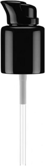 Pump base preto 2 un: reposição ideal para MAC Studio Fix e Double Wear, com dosagem precisa e aplicação higiênica.